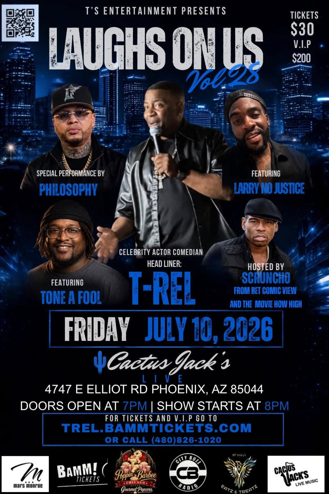 T's Entertainment Presents: Laughs On Us Vol.28