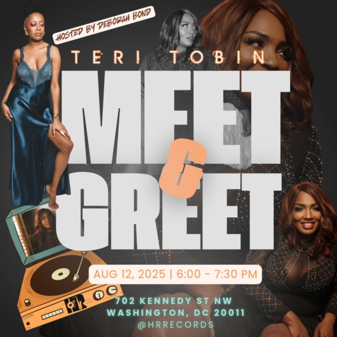 Teri Tobin – Meet & Greet (Hosted by Deborah Bond)